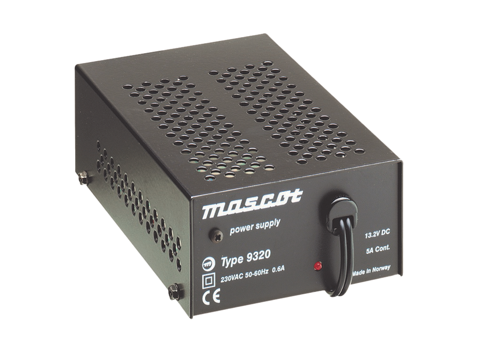 [9320090000] Mascot 9320 - Virtalähde 9V 70W AC/DC koteloitu