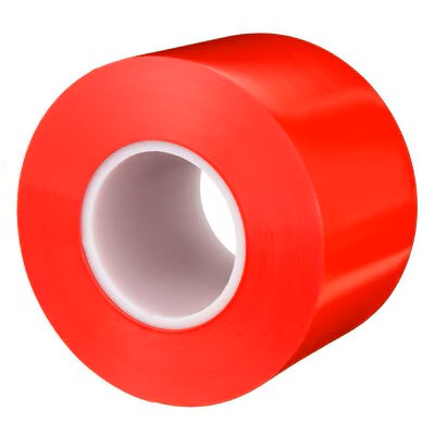 3M 971L LATTIAMERKINTÄTEIPPI PUNAINEN, 609,6 mm x 32,9 m, 0,43 mm