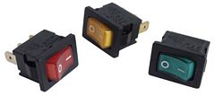 Keinukytkin 10A ON/OFF Punainen - MOLVENO A11631G21000