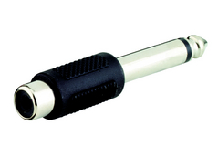 RCA naaras / plugi 6,3mm uros