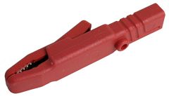 HIRSCHMANN AK 2 S  - Hauenleuka Eristetty 4mm Banaaniliittimelle - Punainen