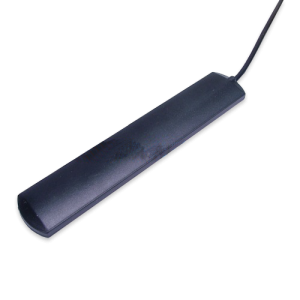 [ALPHA11/1M/SMAM/S/S/20] Siretta ALPHA11-1M-SMAM - Quad band GSM/3G antenni liimallinen Flat Blade 115mm, kaapeli 1m  SMA urosliitin