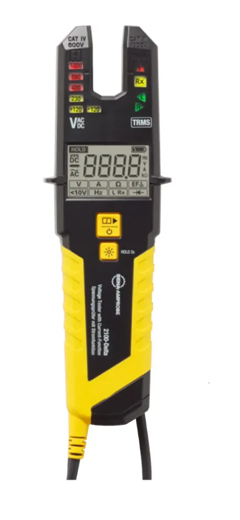 [2100-DELTA] AMPROBE AMP 2100-DELTA JÄNNITETESTERI VIRRANMITTAUKSELLA, TRMS