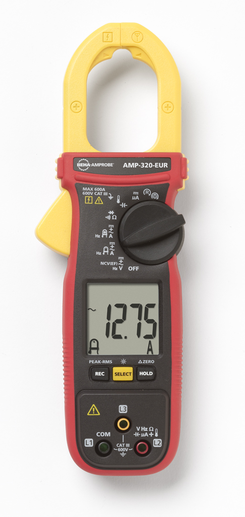 [AMP-320-EUR] AMPROBE AMP 320 - 600A AC/DC TRMS PIHTIVIRTAMITTARI+MOOTTORI