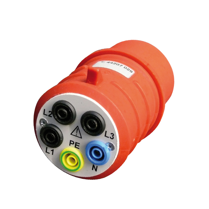 AMPROBE AMP DAA16 - 16A 3-VAIHE/BANAANIADAPTERI
