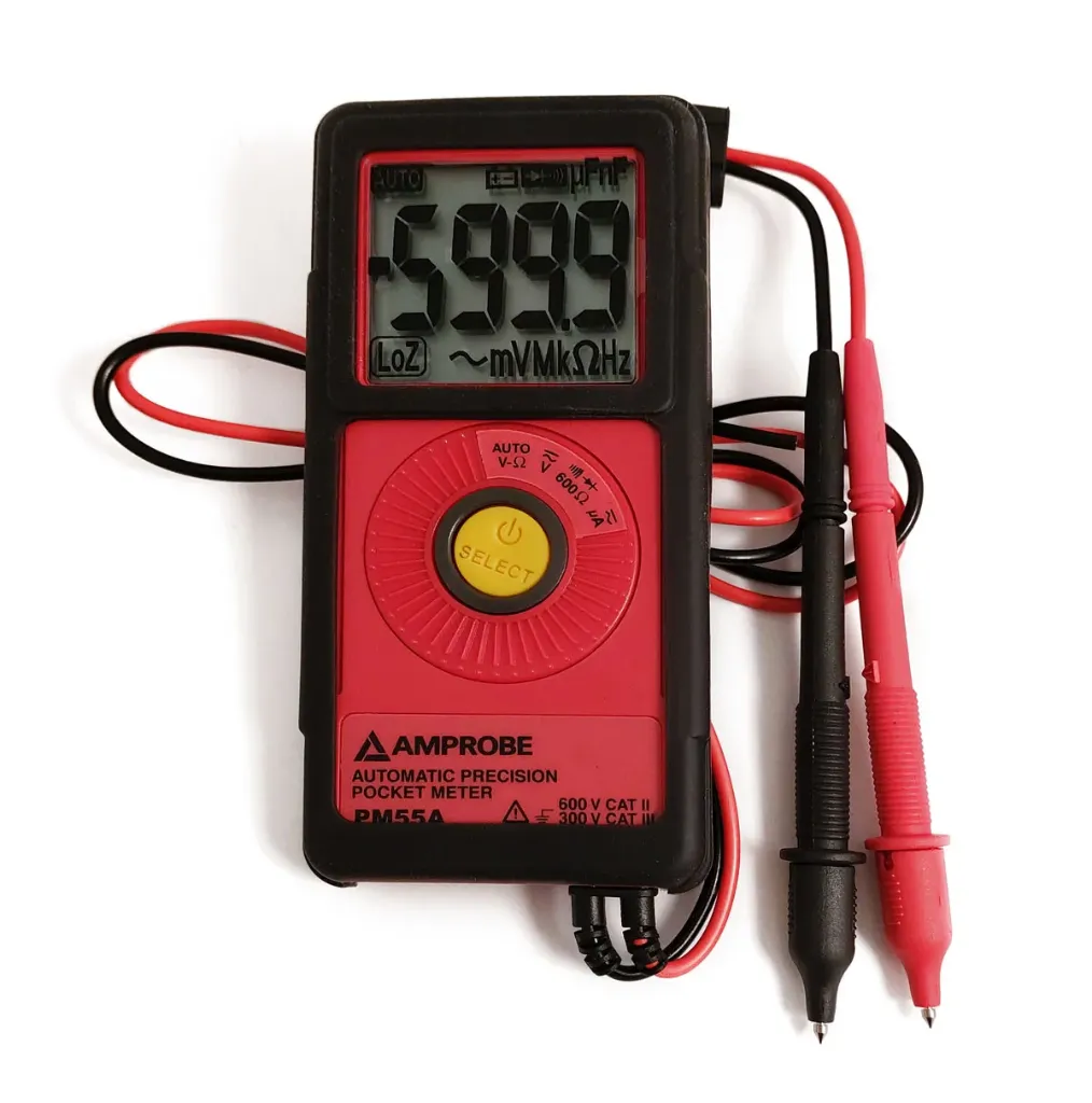 [PM55A] AMPROBE AMP PM55 - Pieni yleismittari taskuun