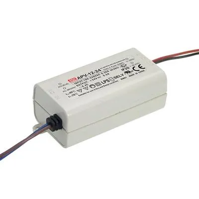 MEAN WELL APV-12-24 - Led Teholähde 24Vdc 0.5A - Vakiojännite