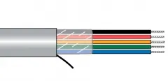 [B953031 GE321] ALPHA B953031 GREY 50M - PVC 3XAWG24 300V HARMAA SUOJAAMATON
