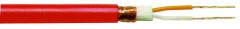 TASKER C260-PU - MIKROFONIKAAPELI 2X0.25 punainen 100m