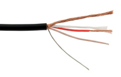 TASKER C286 - MIKROFONIKAAPELI 2X0.22 MUSTA 100m