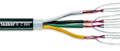 TASKER C808-MU - DIGITAALI 110OHM 8X2X24 MUSTA 100m