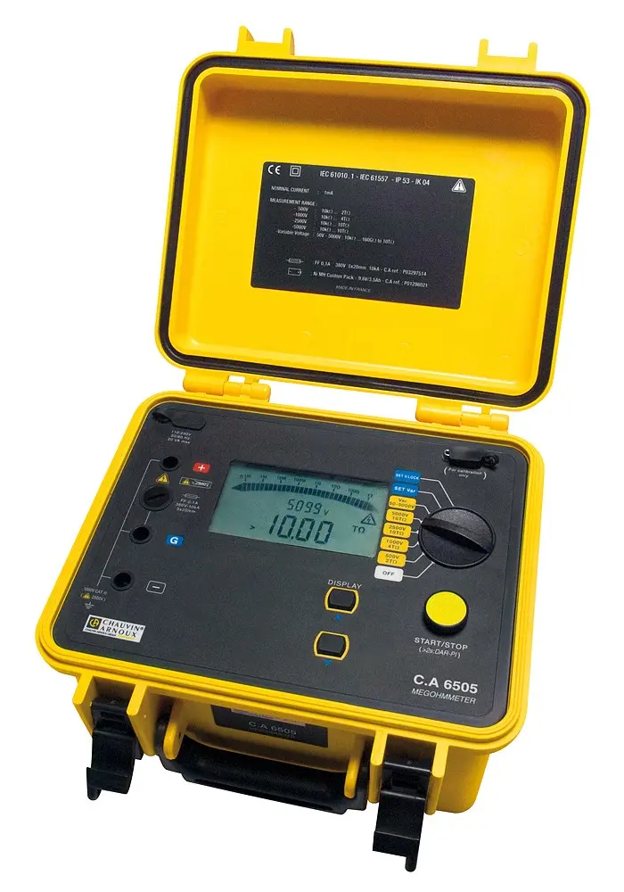 Chauvin-Arnoux CA 6505 - Eristysvastusmittari 5kV