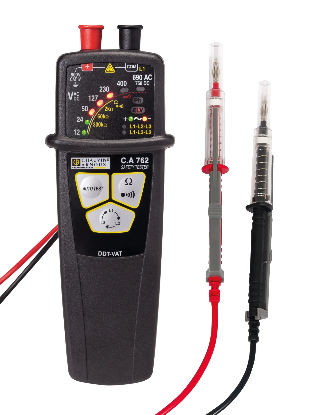 Chauvin-Arnoux CA 762 - Jännitteenkoetin 690V IEC61243-3