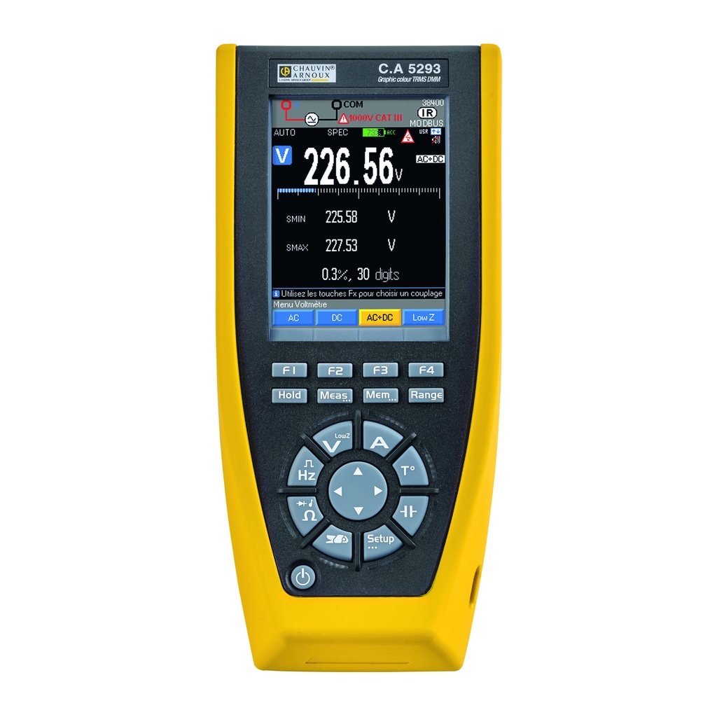 Chauvin-Arnoux CA 5293 - Yleismittari TRMS 1000V AC/DC