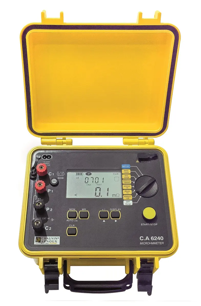Chauvin-Arnoux CA 6240 - Mikro-ohmimittari