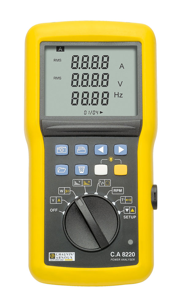 CHAUVIN-ARNOUX CA8220 - 1-vaihe energia-analysaattori