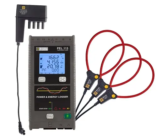 [P01300003] CHAUVIN-ARNOUX CA PEL 113 - Energialoggeri WiFi IP54 3 x MA194 Miniflex