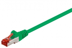 GOOBAY CAT6-025SSTP-VI - CAT6 kaapeli sftp vihreä 0,25m
