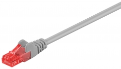 GOOBAY CAT6-050UTP - CAT6 Kaapeli 0.50m U/UTP - Harmaa