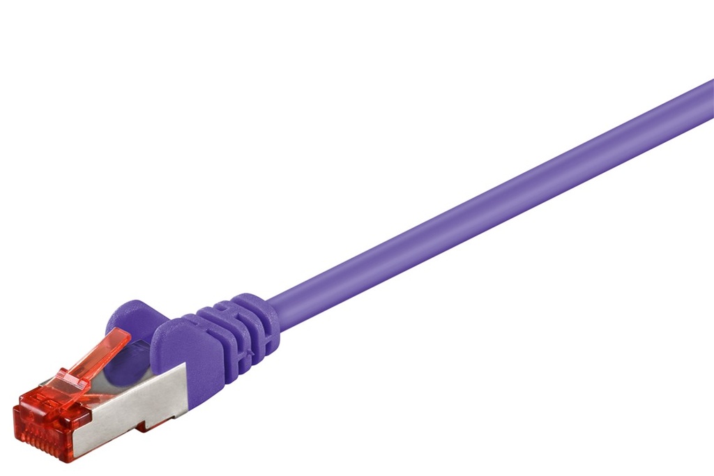 GOOBAY CAT6-500SSTP CAT6 KAAPELI 5m S/FTP (PiMF) - VIOLETTI
