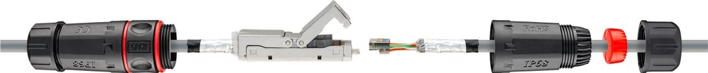 GOOBAY CAT6-CC-STP JATKOLIITIN CAT6 STP IP68