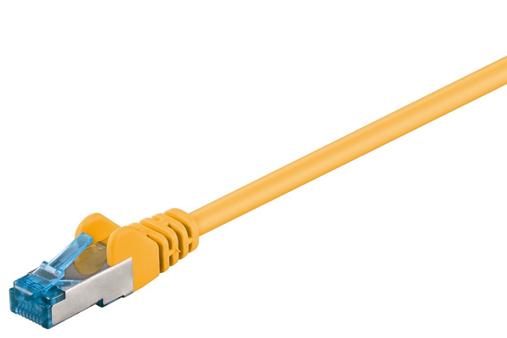 GOOBAY  CAT6A-500SSTP-KE CAT6A KAAPELI 5m, S/FTP (PiMF) LSZH - KELTAINEN
