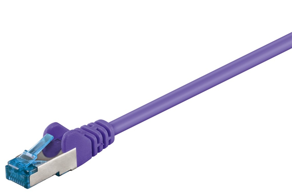 GOOBAY  CAT6A-500SSTP-VIO CAT6A KAAPELI 5m, S/FTP (PiMF) LSZH - VIOLETTI