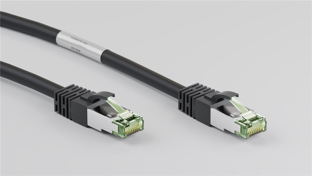 GOOBAY CAT8-200SFTP-MU - CAT8.1 KAAPELI SFTP MUSTA 2.0m