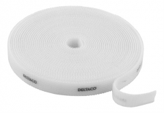 DELTACO CM05W - Tarranauha valkoinen 5m