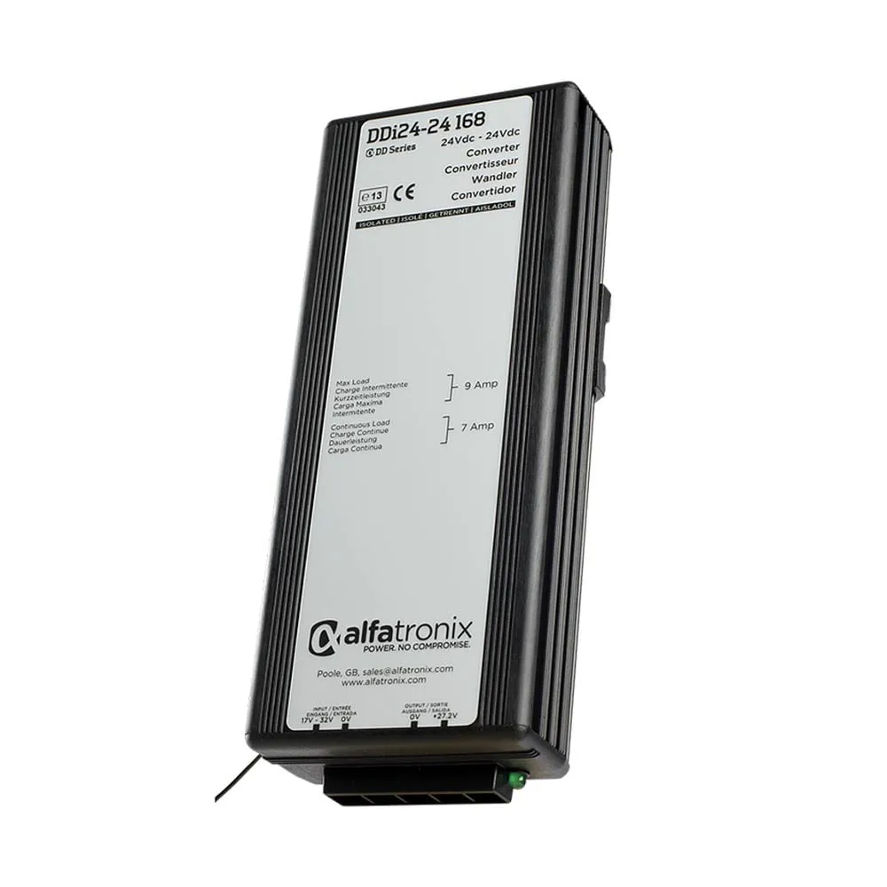 ALFATRONIX DDI24-24 168-RU - DC/DC Muunnin 24/24VD 7A (9A) 168W IP65