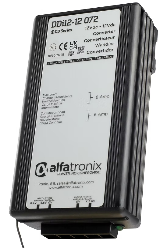 Alfatronix DDI24-24 168-RU - DC/DC Muunnin 24/24VD 7A 168W
