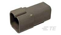 DT 6WAY RECEPTACLE GREY