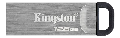 KINGSTON DTKN/128GB - DataTraveler Kyson USB-muistitikku 128GB USB 3.2 Gen 1 hopea
