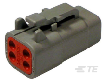 [DTM06-4S] DTM Series, 2 Row 4 Way Plug