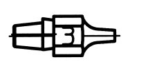 [T0051314399] WELLER DX113 - IMUKÄRKI 1.2/2.5mm