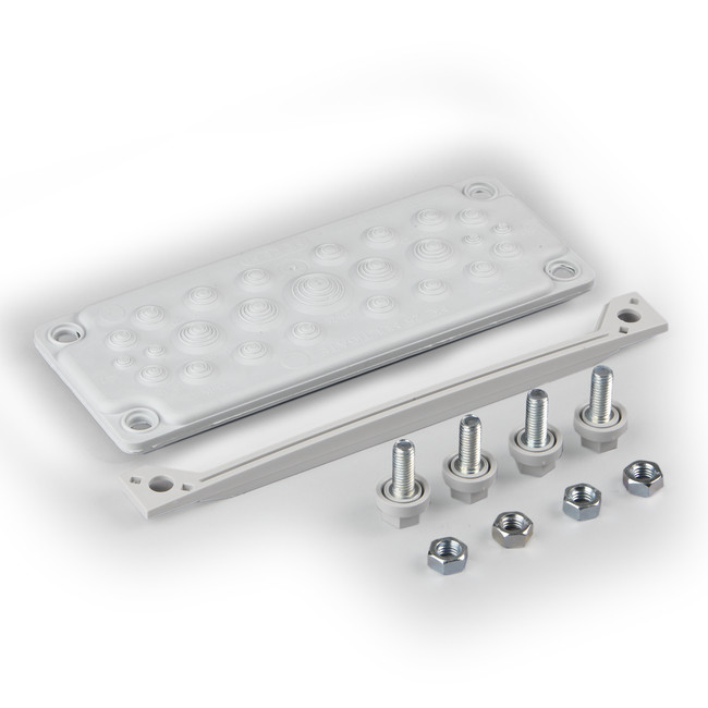 [F2202KIT] ENSTO F2202KIT - Läpivienti laippasetti C-koko  84x215x40 mm
