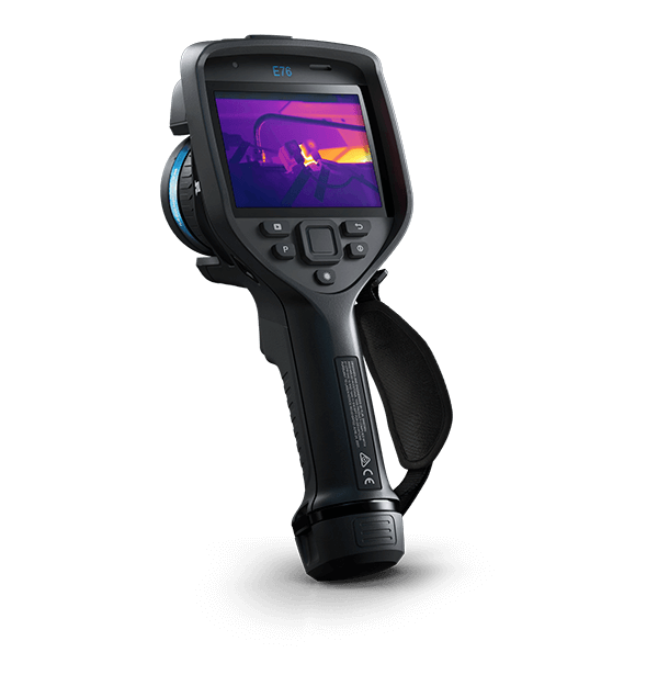 FLIR E76 DF 42 24 - Lämpökamera Dual FOV 42° + 24° 320x240 -20°C...+650°C