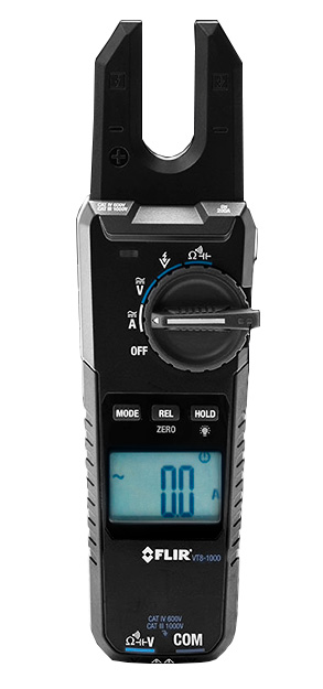 FLIR VT8-1000 Jännite-, jatkuvuus- ja virtatesteri