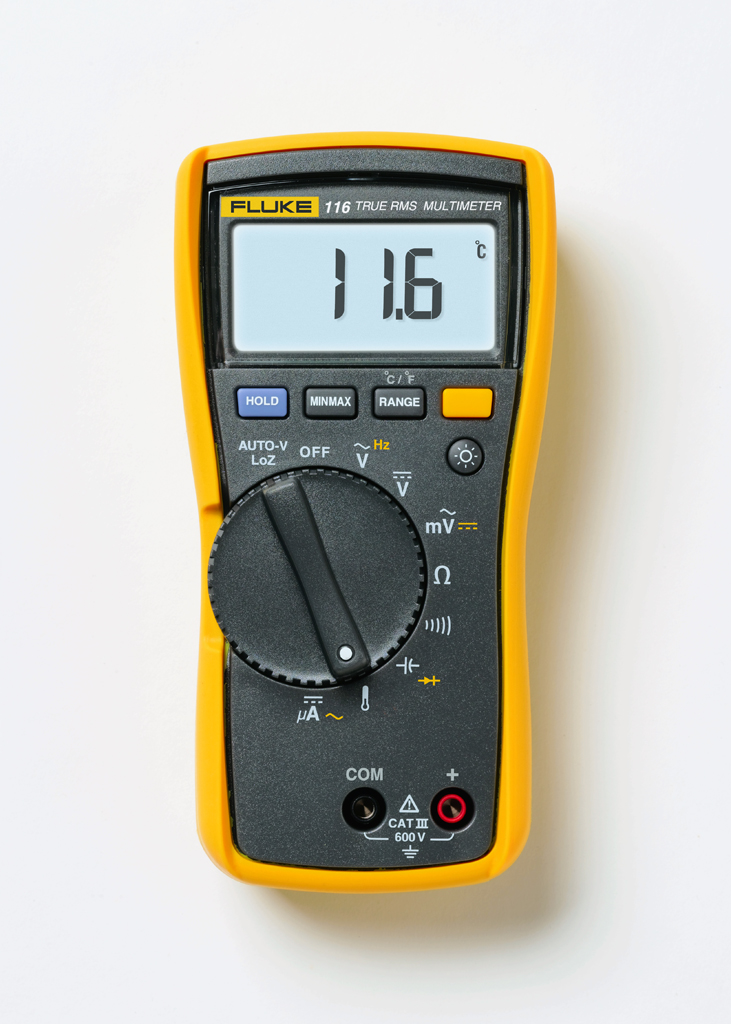 FLUKE 116 - LVIS-yleismittari lämpötila+mikroampeeri
