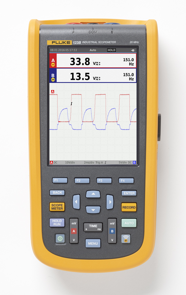 FLUKE 123B OSKILLOSKOOPPI - Scopemeter 20MHz