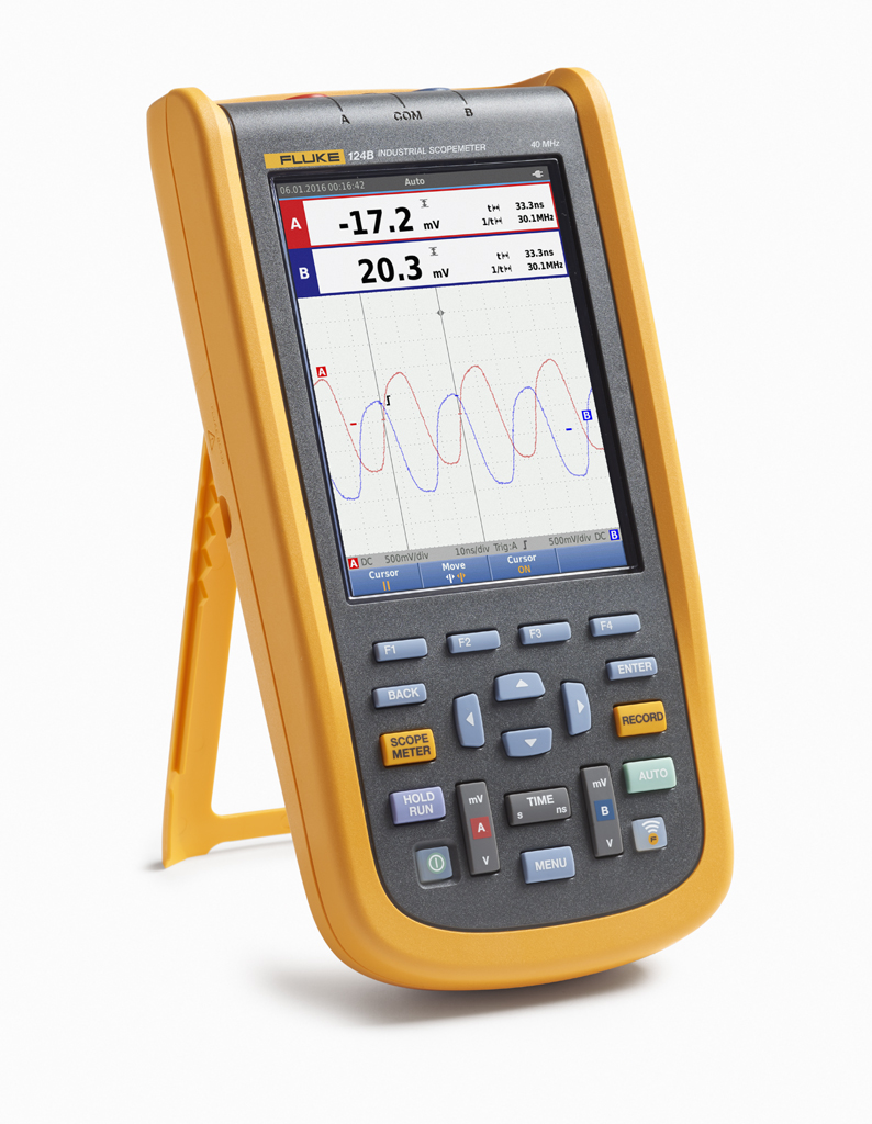 [Fluke 124B/EU] FLUKE 124B OSKILLOSKOOPPI - Scopemeter 40MHz