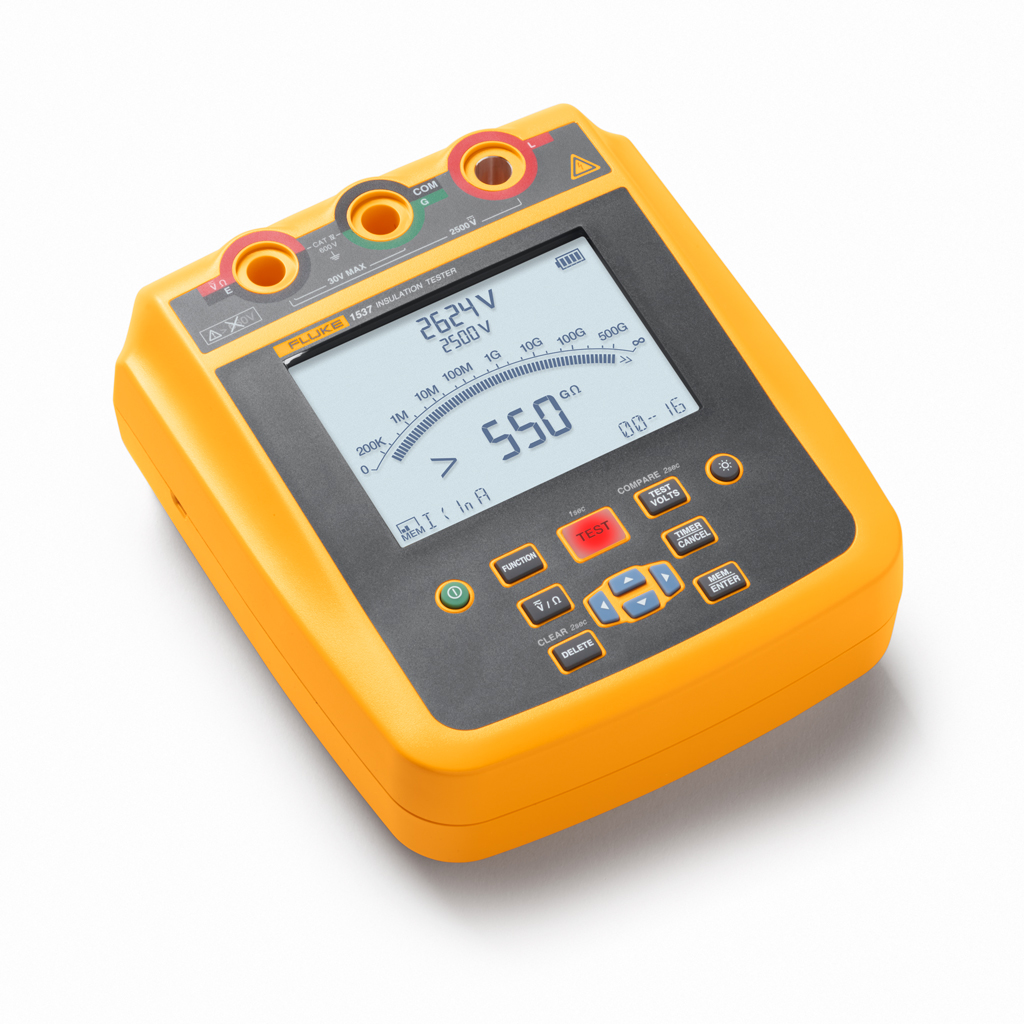 [FLUKE-1537] Fluke 1537 - Eristysvastusmittari 2500V