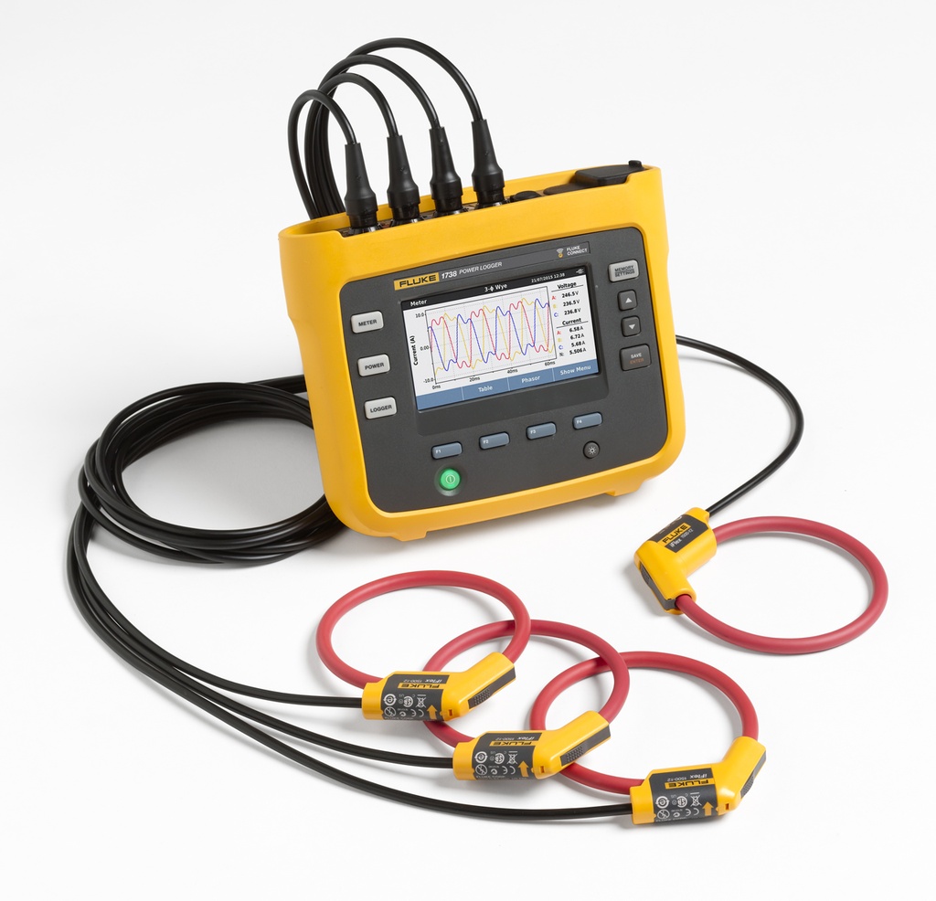 FLUKE 1738 - 3-VAIHEINEN TEHO LOGGERI ADVANCED