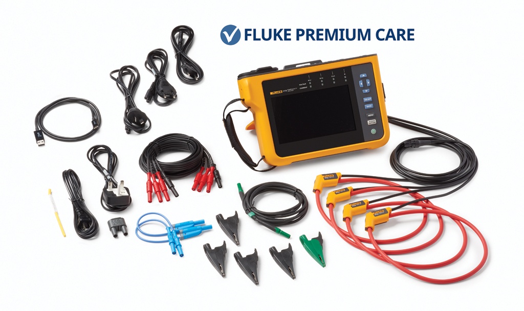 [FLUKE-1777/FPC EU] Fluke 1777 – Sähkönlaadun analysaattori ja 1 vuoden Premium Care -tukiohjelma