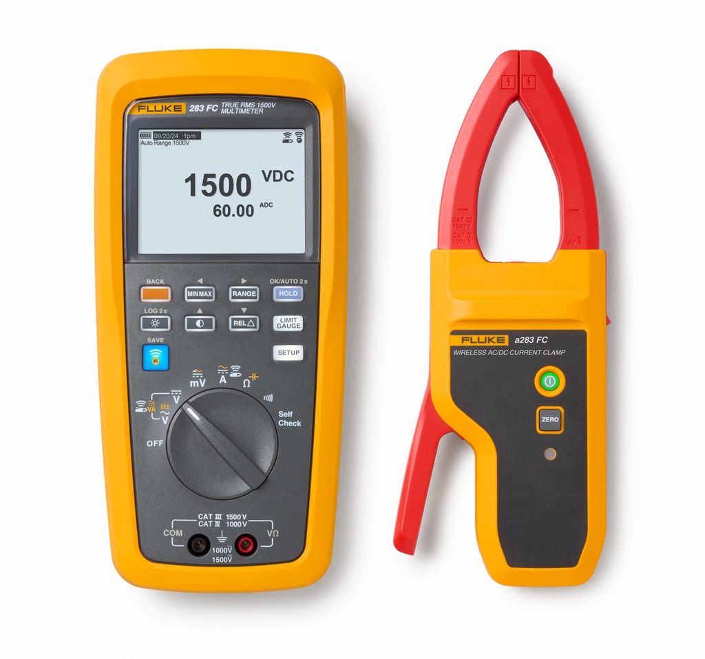 FLUKE 283FC/PV - Yleismittari 1500V + Langaton virtapihti FC