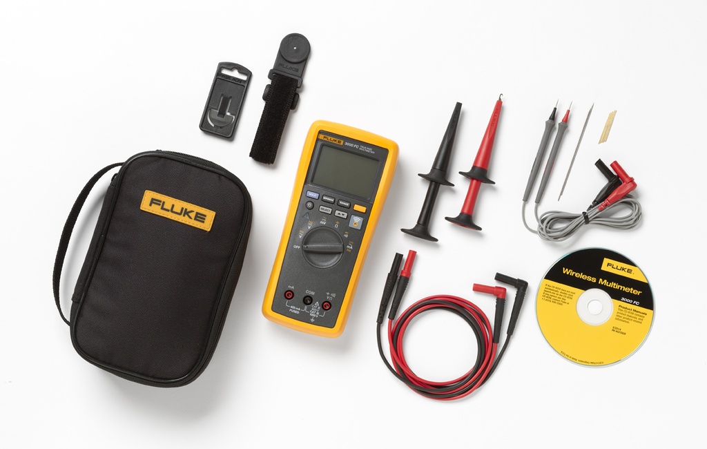 FLUKE 3000FC/EDA2 - Yleismittari + tarvikesetti