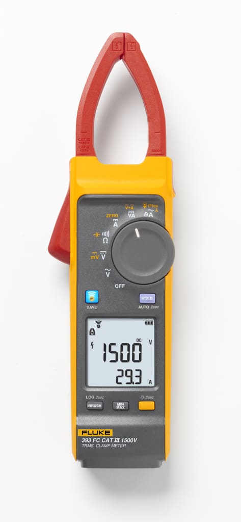 [FLUKE 393FC] FLUKE 393FC - CAT III 1500 V TRMS -Pihtimittari sis. iFlex-lenkkivirtapihti