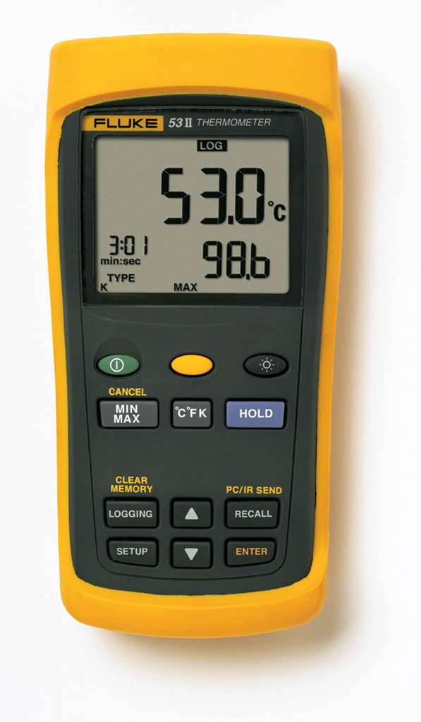 FLUKE 53-2B - 1-kanavainen lämpömittari