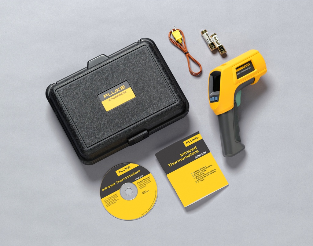 FLUKE 566 - IR LÄMPÖMITTARI -40..650°C 30:1