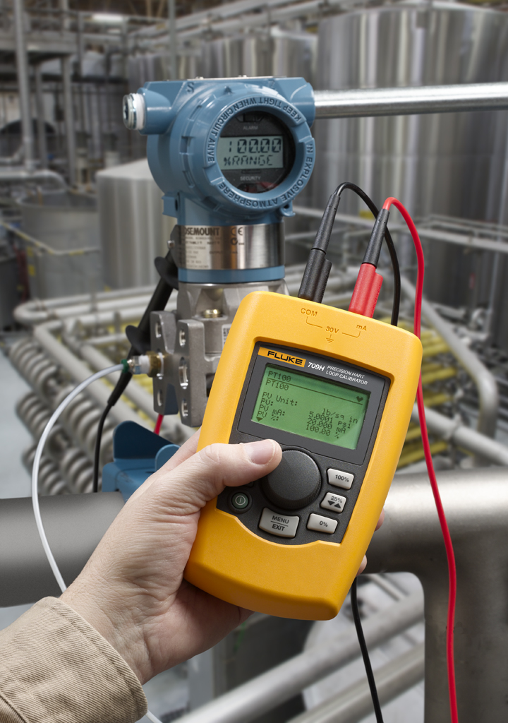 FLUKE 709H - DOKUMENTOIVA PROSESSIKALIB. HART